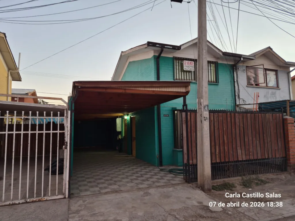 Casa en Venta Villa Alameda Rancagua 3Dorm 1 baño